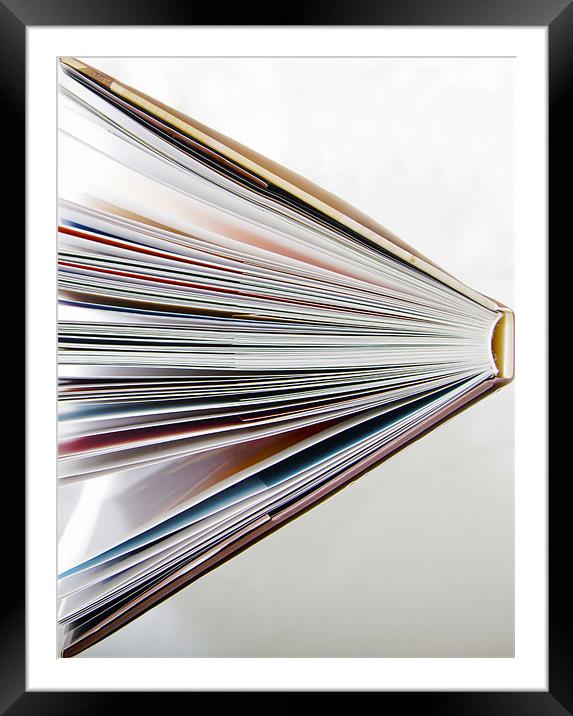 Up Standing Literature is power Framed Mounted Print by Arfabita  