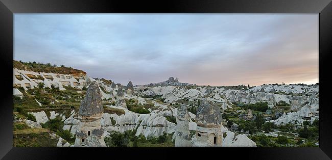 Dawn over Cappadocia Framed Print by Arfabita  