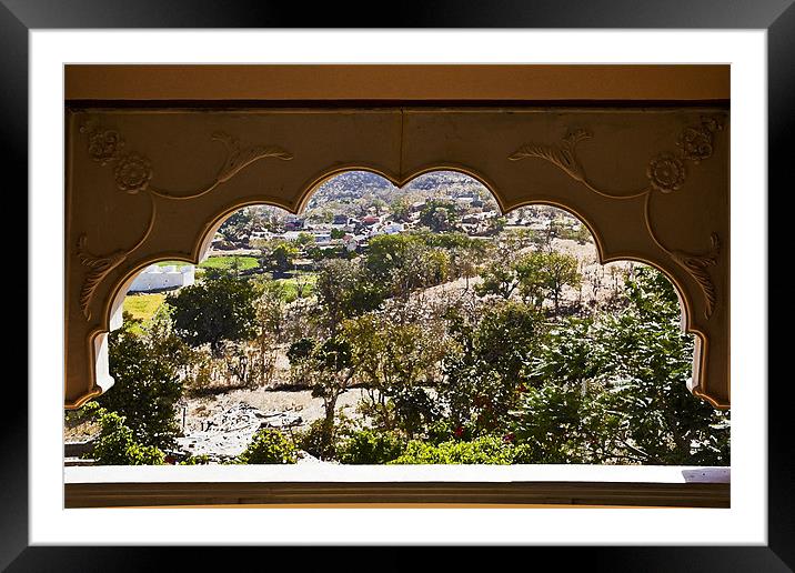 Arch with a view Framed Mounted Print by Arfabita  