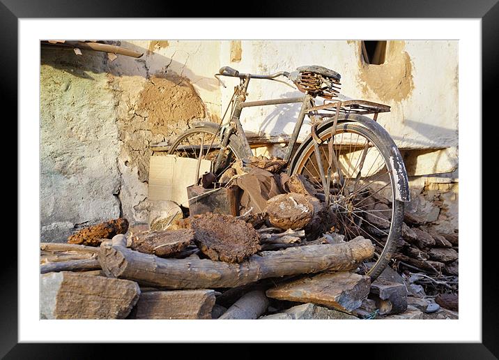 Get on your bike Framed Mounted Print by Arfabita  