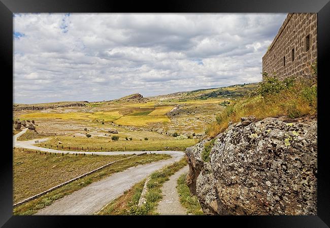 Road to Balanced Rocks Framed Print by Arfabita  