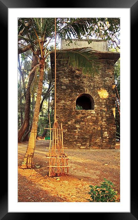 Gardeners craft and the watchtower Framed Mounted Print by Arfabita  