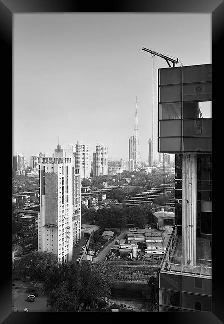 Amazing clear morning in Bombay Framed Print by Arfabita  