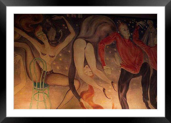 Moulin Rouge Framed Mounted Print by Duncan Harley