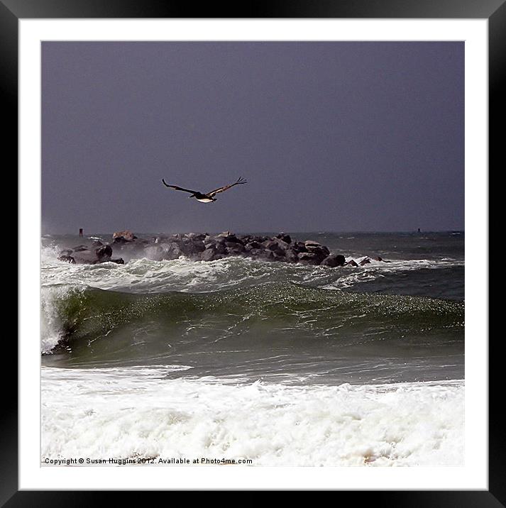 Stuck in Motion Framed Mounted Print by Susan Medeiros