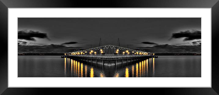 Lighting The Way. Framed Mounted Print by Louise Wagstaff