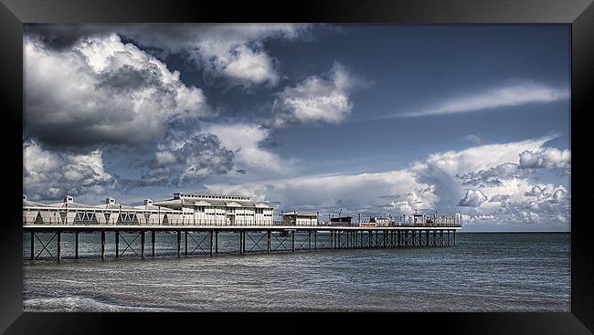 Paignton Pier. Framed Print by Louise Wagstaff