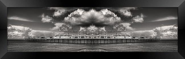 Paignton Pier, Creative. Framed Print by Louise Wagstaff