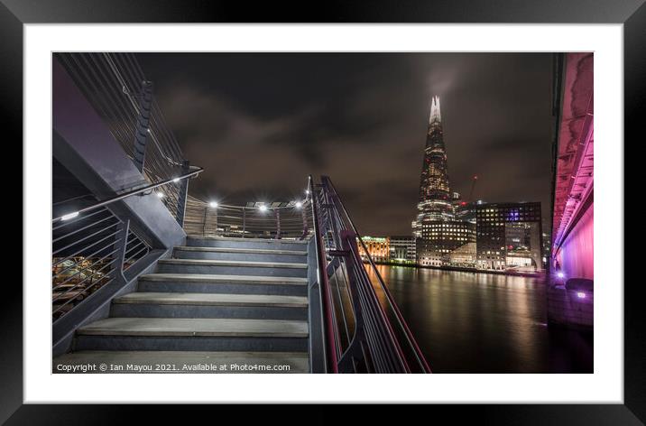 The Shard Of London Framed Mounted Print by Ian Mayou