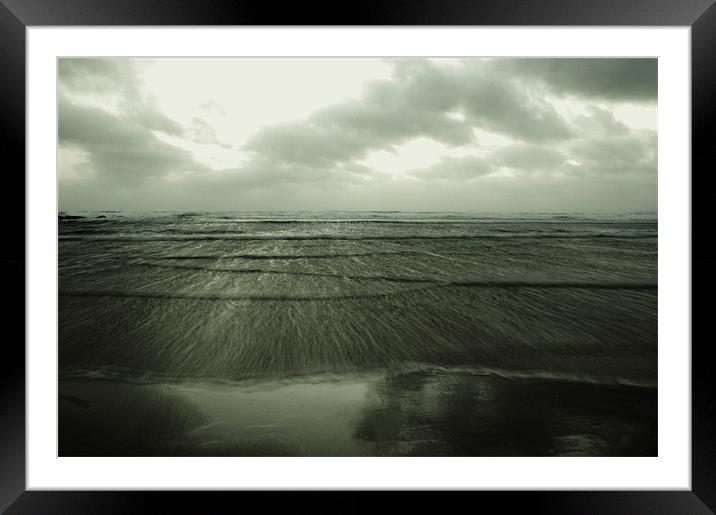 Haunted Storm Framed Mounted Print by Ben Welsh
