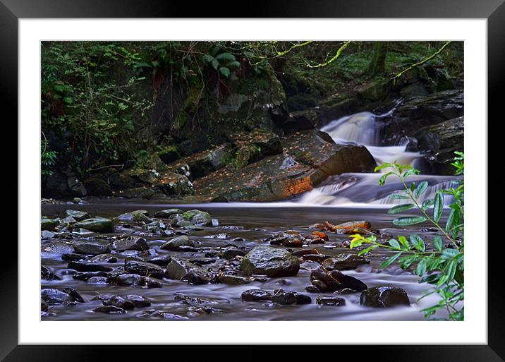 Smooth Passing Framed Mounted Print by Ben Welsh