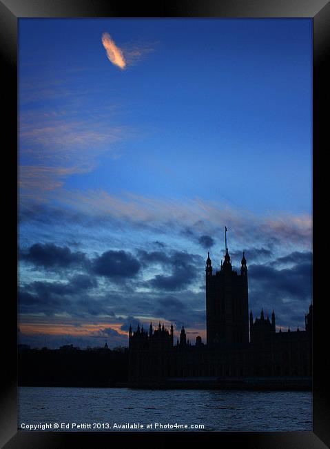 Houses of Parliament, London Framed Print by Ed Pettitt