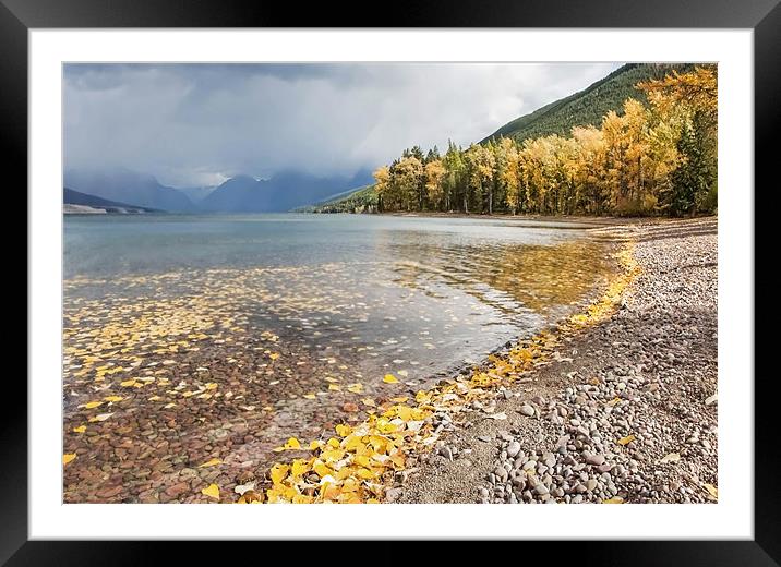 Lake McDonald Framed Mounted Print by World Images