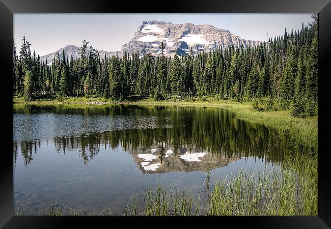 Summit Lake Framed Print by World Images
