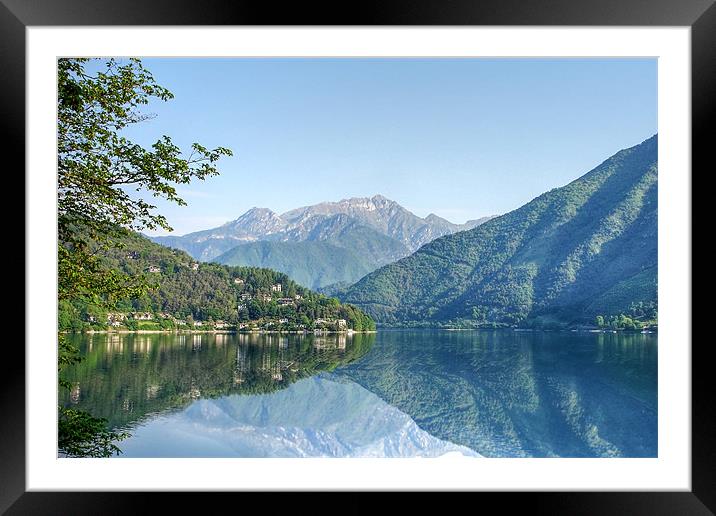 Lago Di Legro Framed Mounted Print by World Images