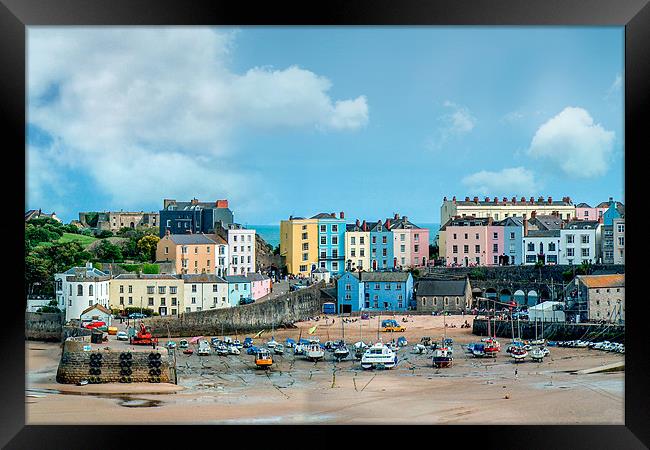 Tenby Framed Print by World Images