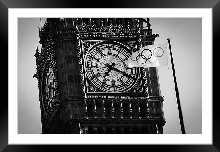 Big Ben Framed Mounted Print by Tom Wootton
