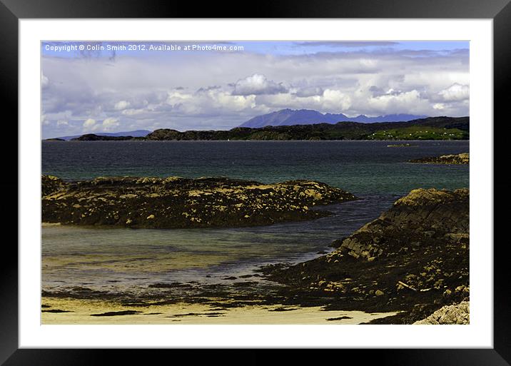 Arisaig, Scotland Framed Mounted Print by Col Sm