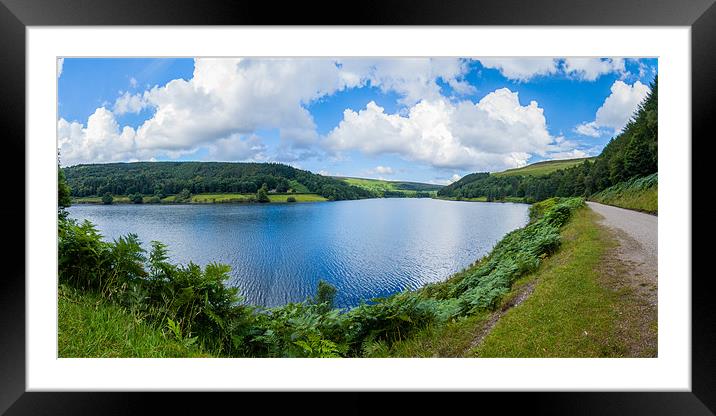 Derwent Panorma Framed Mounted Print by Jonathan Swetnam