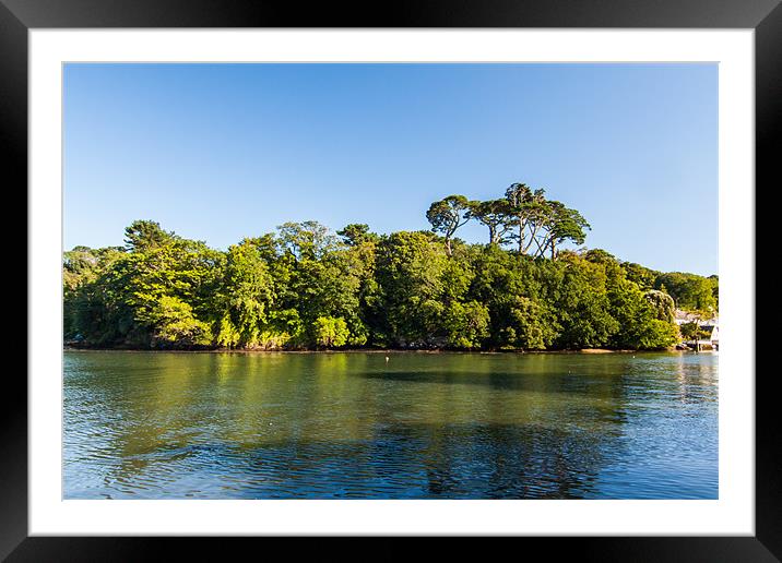 The View from the Pub Framed Mounted Print by Jonathan Swetnam