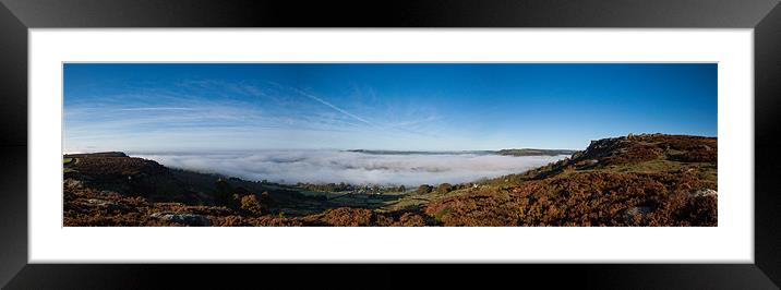 Inversion Panorama Framed Mounted Print by Jonathan Swetnam