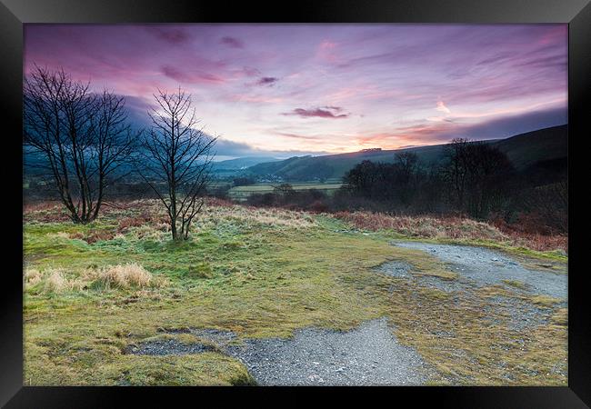 Hope Valley Sunrise Framed Print by Jonathan Swetnam