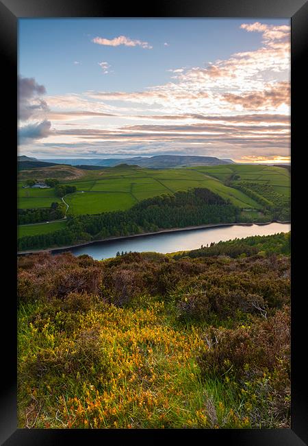 Clouds over Kinder Framed Print by Jonathan Swetnam