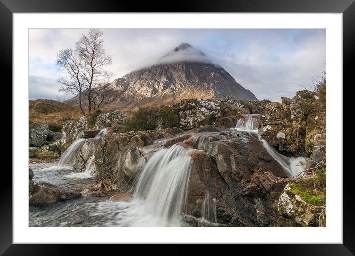 Buachaille Etive Mor Framed Mounted Print by Dave Evans