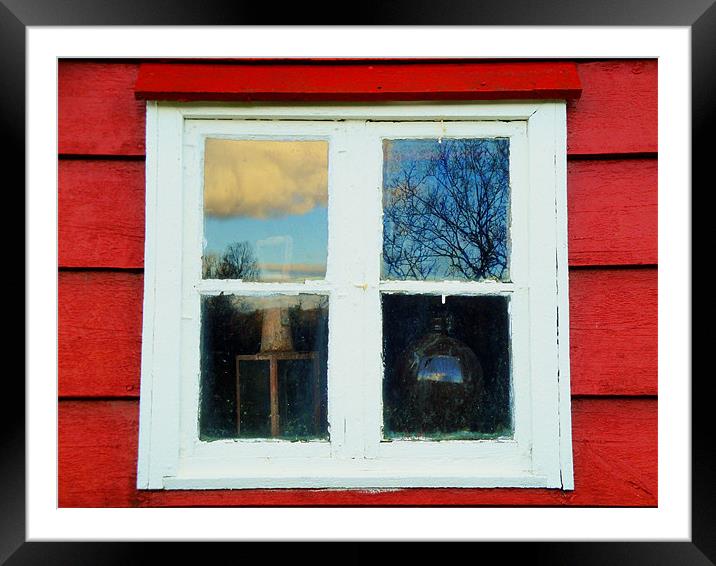 Reflections Framed Mounted Print by Jostein H