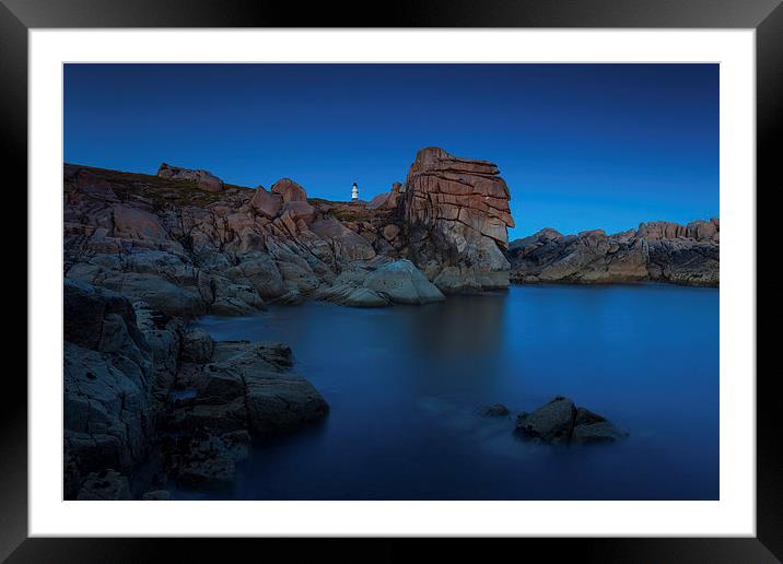 Penninis Head Light House Framed Mounted Print by Ashley Chaplin