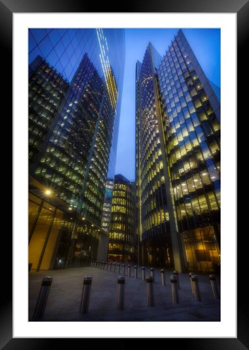 M&G Finance building, City of London Framed Mounted Print by Ashley Chaplin