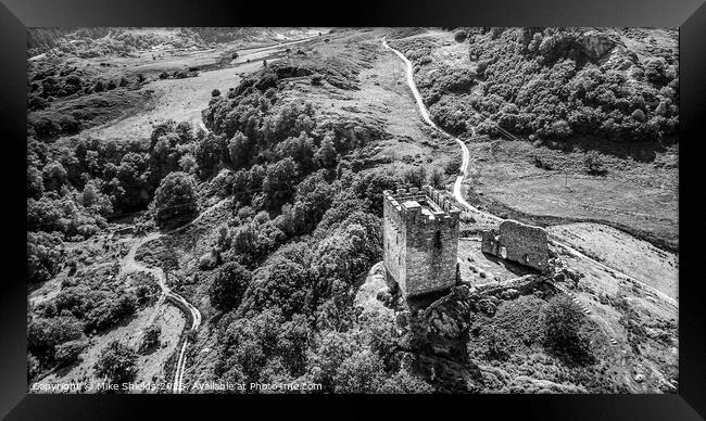 Dolwyddelan Castle Framed Print by Mike Shields