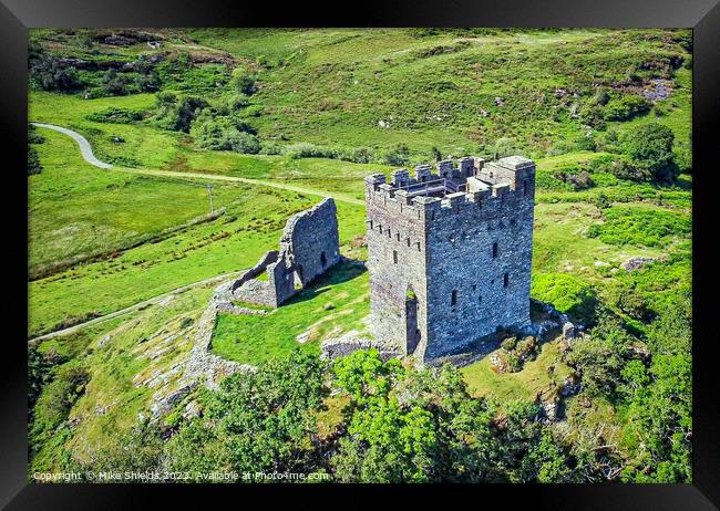 Dolwyddelan Castle Framed Print by Mike Shields