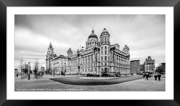 The Three Graces Framed Mounted Print by Mike Shields