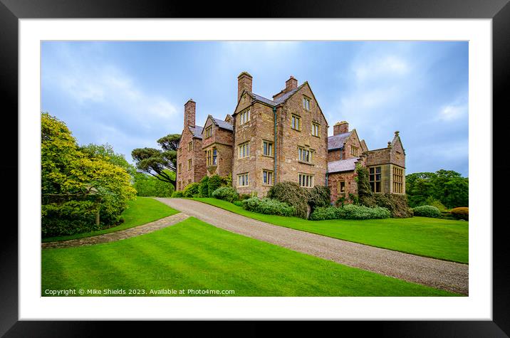 Bodysgallen Hall Llandudno Framed Mounted Print by Mike Shields