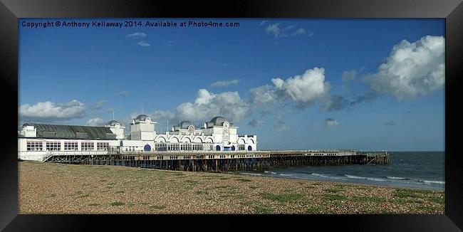  SOUTH PARADE PIER PORTSMOUTH Framed Print by Anthony Kellaway