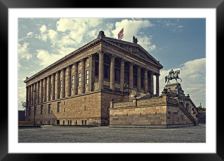 Alte Nationalgalerie Framed Mounted Print by Spencer Giesbrecht