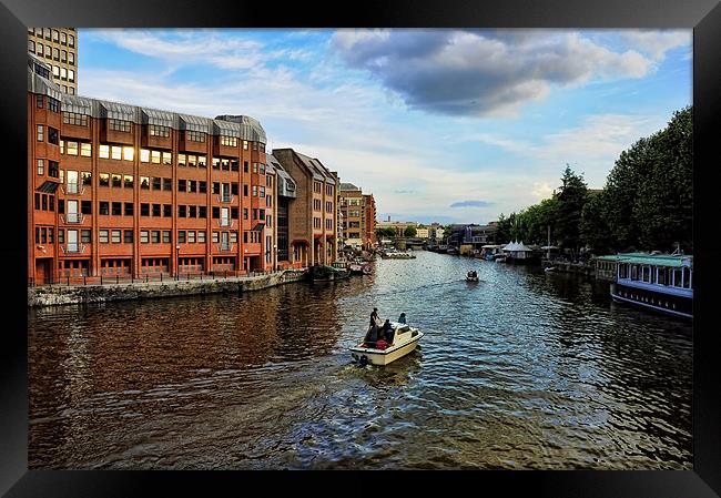 Messing about on the River Framed Print by Alex Hardie