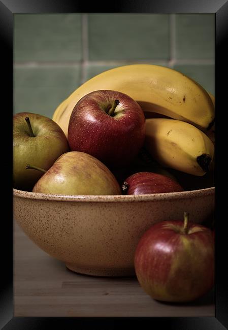 Fruit Bowl Framed Print by Alan Todd