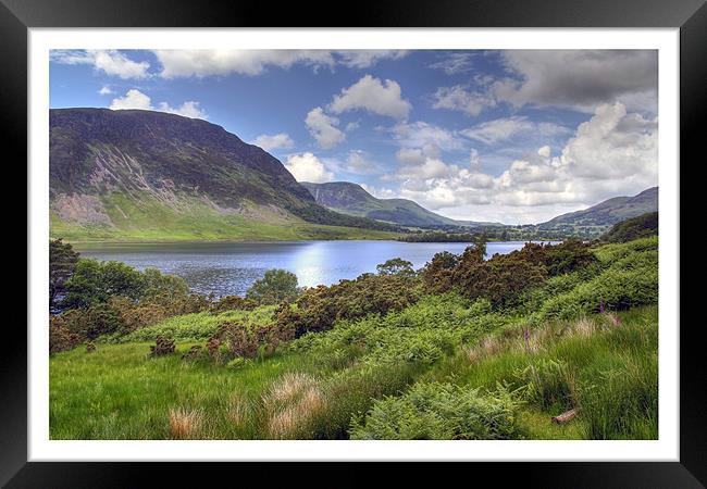 Crummock Water Framed Print by Andrew Roland