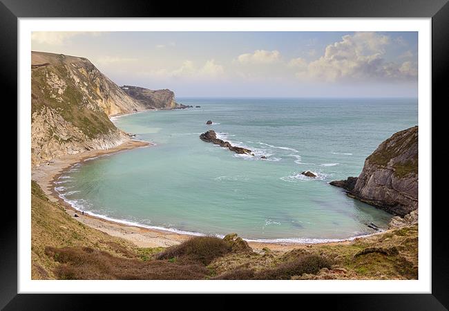 Durdle Door Framed Print by Andrew Roland