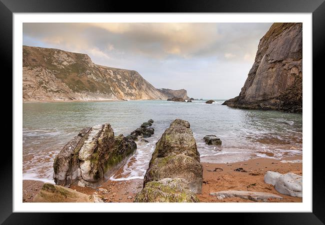 Durdle Door Framed Print by Andrew Roland