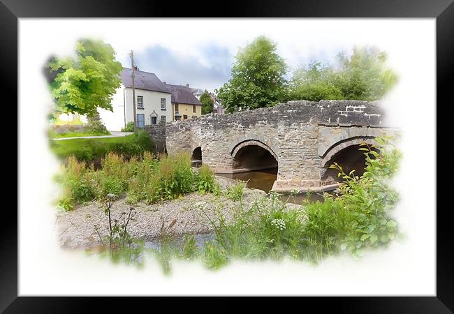 Clun Framed Print by Andrew Roland