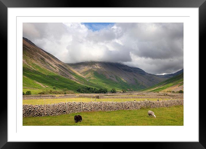 Wasdale Head Framed Mounted Print by Andrew Roland