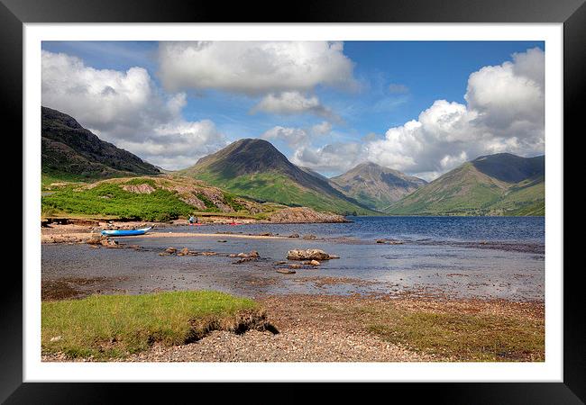 Wast Water Framed Print by Andrew Roland