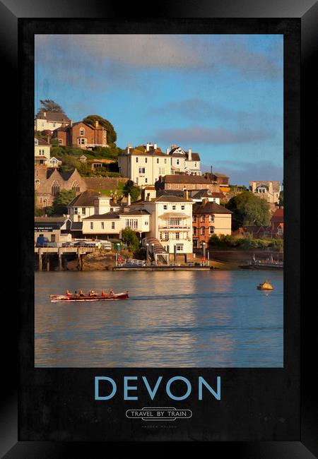 Devon Framed Print by Andrew Roland