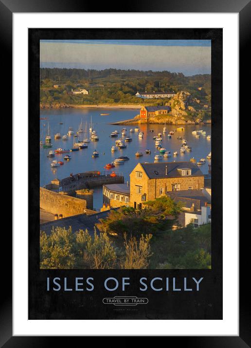Isles of Scilly Framed Mounted Print by Andrew Roland