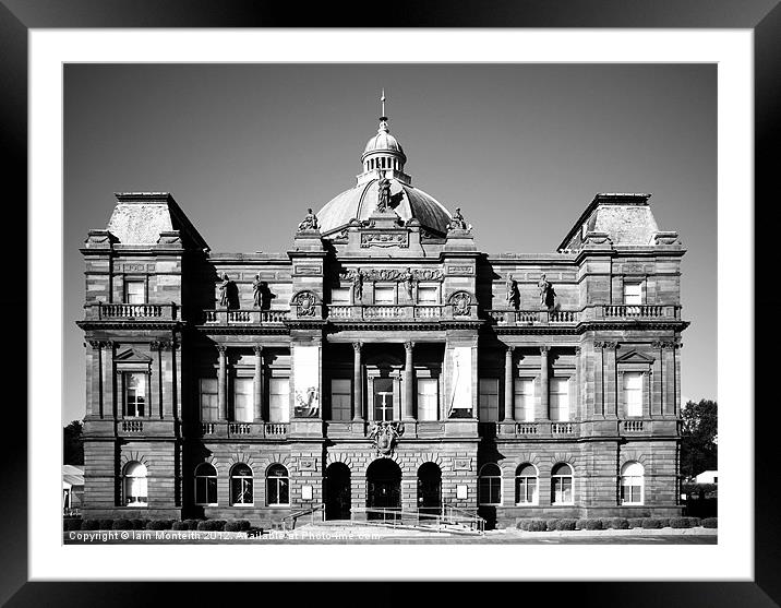 People's Palace, Glasgow Framed Mounted Print by Iain Monteith