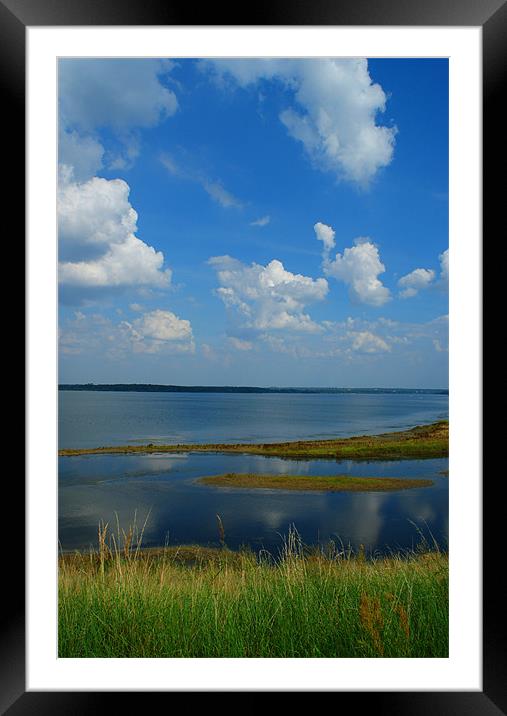 Poland, Lake Plawniowice Framed Mounted Print by Claire Ungley