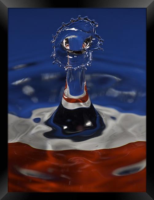 Red, White and Blue Framed Print by Carl Floodgate